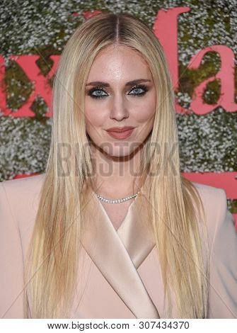 LOS ANGELES - JUN 11:  Chiara Ferragni arrives for the InStyle Max Mara Women In Film Celebration on June 11, 2019 in Hollywood, CA