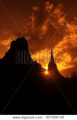 Asia Thailand Sukhothai Temple Wat Chang Lom