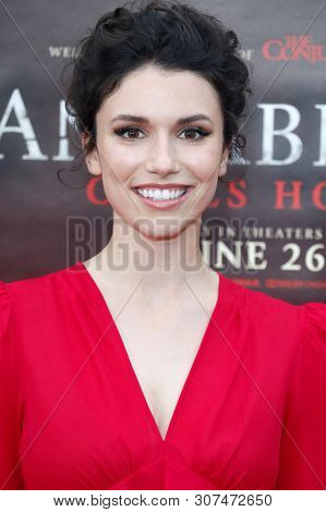 Grace Fulton at the Los Angeles premiere of 'Annabelle Comes Home' held at the Regency Village Theatre in Westwood, USA on June 20, 2019.
