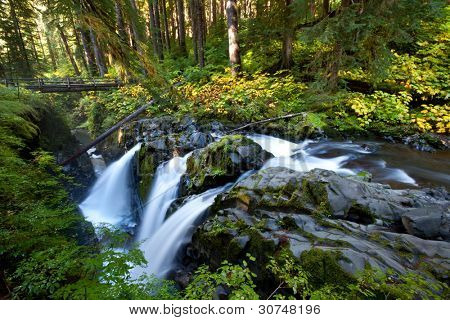 Sol Duc cascata