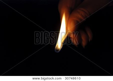 Burning Match
