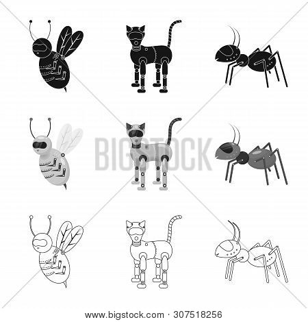 Vector Illustration Of Toy And Science Symbol. Collection Of Toy And Toy Vector Icon For Stock.