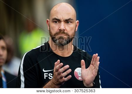 Rio De Janeiro, Brazil - June 18, 2019: Coach Hassan Al-haidos During The America Cup 2019 Group B A