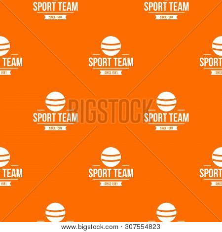 Cricket Ball Pattern Vector Orange For Any Web Design Best