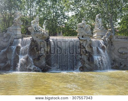 Fontana Dei Mesi In Turin