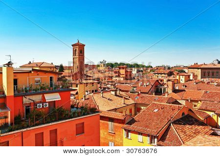 näkymä Firenzen kattojen. Italia