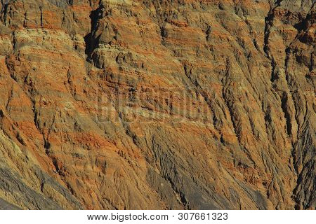Natural Hard Rock Texture Background. Mountain Material.