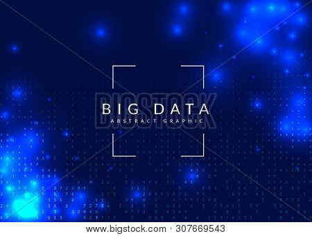 Quantum Innovation Computer. Digital Technology. Artificial Intelligence, Deep Learning And Big Data