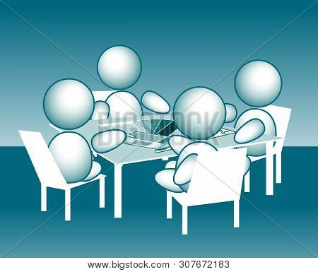 Advertising Agency Team Meeting Brainstorming Agency Profession Corporate