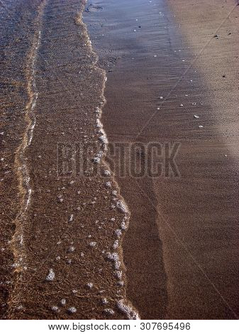 Beach In Kreta Island Karoumes Background Wallpaper Fine Art Prints