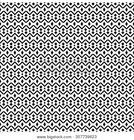 Ethnic Seamles Pattern Vector. Aztec, Bohemian, Inca, Navajo, Indian, Mexican Art Design For Christm