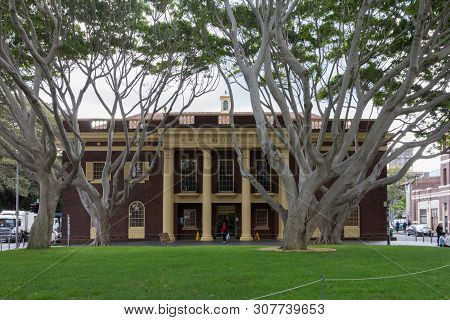 Manly, Australia-june 12th 2015: The Municipal Council Ofiices. The Architecture Is In Neo Georgian 