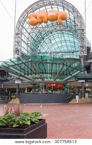 Sydney, Australia - June 15th 2015: The Promenade Eatery, Harbourside, Darling Harbour. There Are Se
