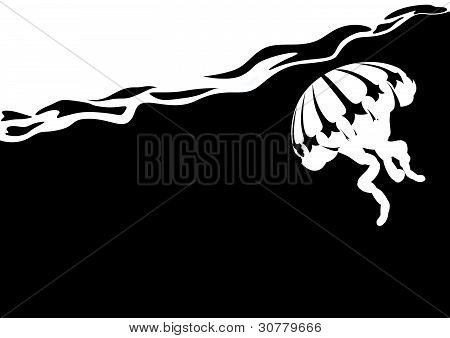 바다에서 해파리