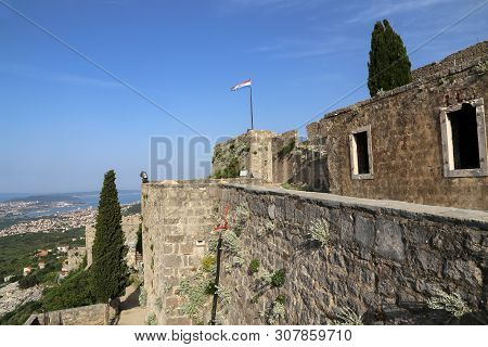 Klis Fortress - Medieval Fortress Near The City Of Split
