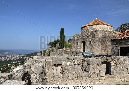 Klis Fortress - Medieval Fortress Near The City Of Split