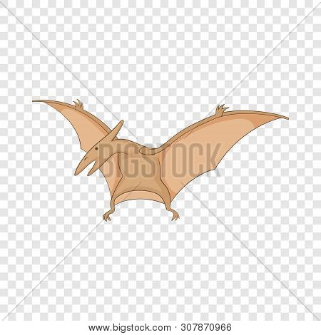 Pterosaurs Icon. Cartoon Illustration Of Pterosaurs Vector Icon For Web
