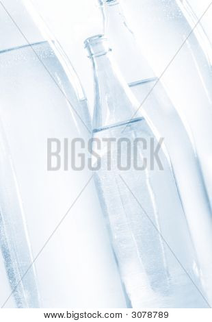 Transparent White Bottle