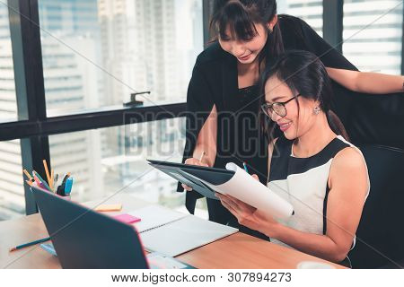 Teamwork Secretary Secretary Assistant Image & Photo (Free Trial) | Bigstock
