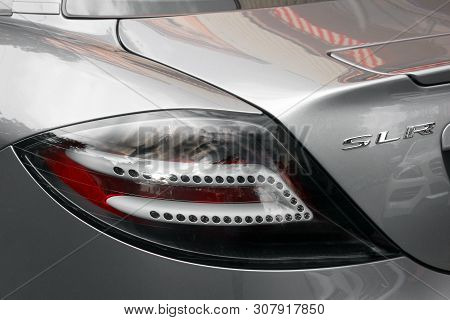 Kiev, Ukraine - September 5, 2017:  Mercedes-benz Slr Mclaren 722 Edition