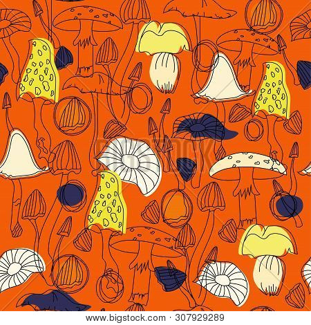 Seamless Design. Decoration Textile And Paper Series