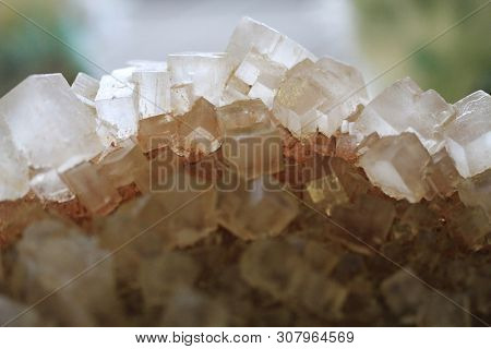 Salt Natural Mineral Texture As Very Nice Background