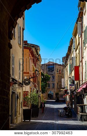 Medieval Provencal Town Salon-en-provence, South Of France