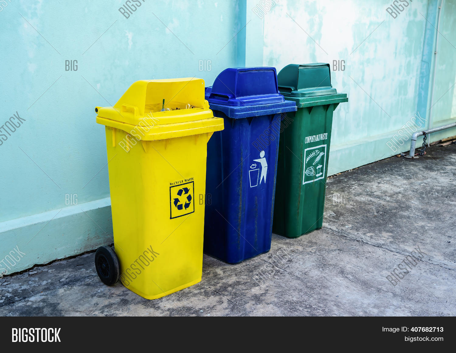 Three Types Recycling Image & Photo (Free Trial) Bigstock