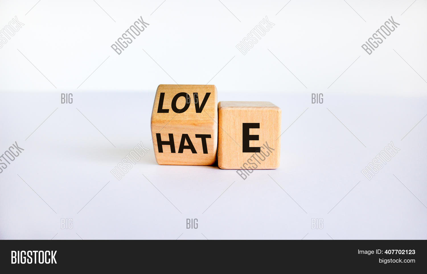 Hate Love Symbol. Image & Photo (Free Trial) | Bigstock