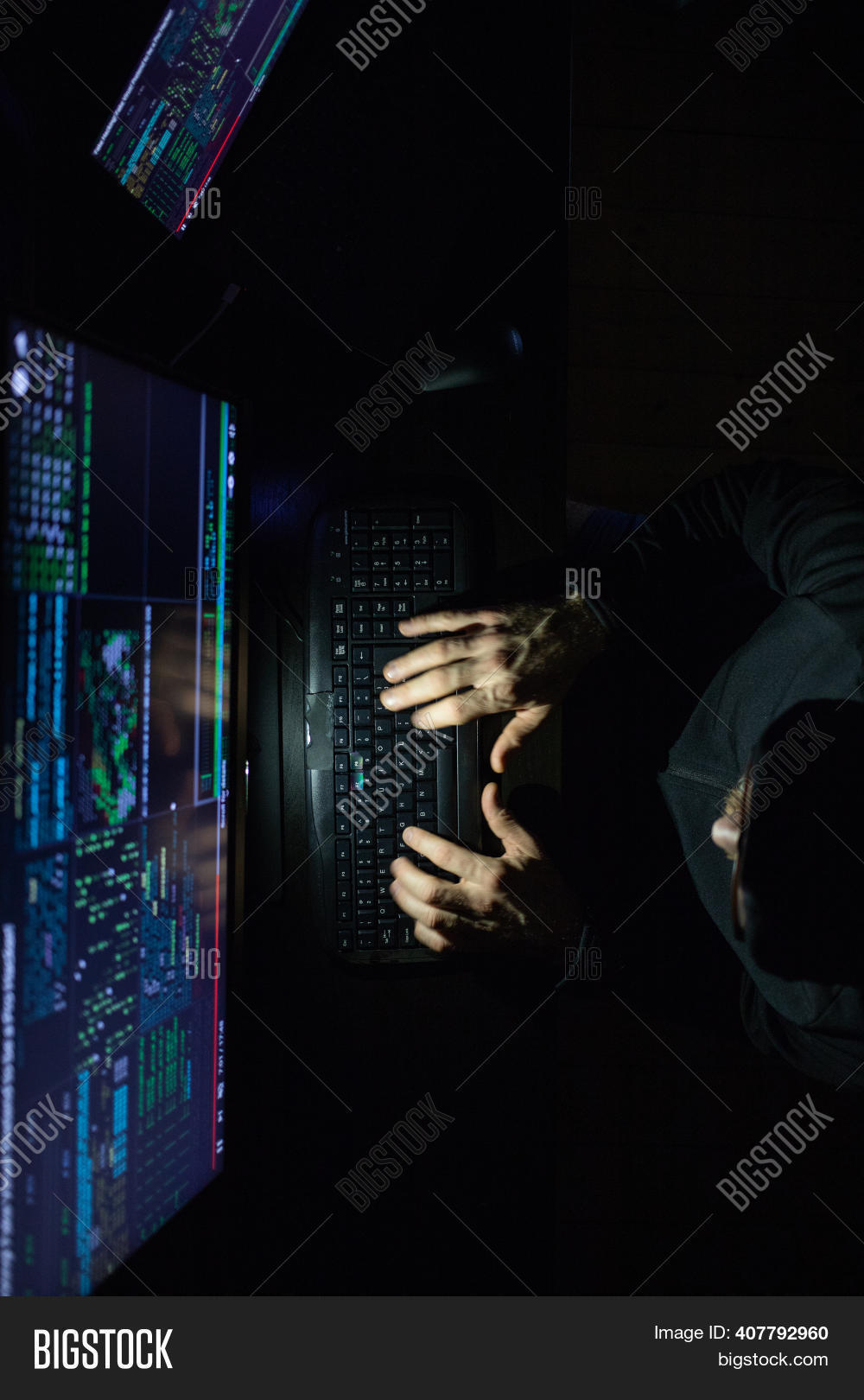 Hacker Coding Night Image & Photo (Free Trial) | Bigstock