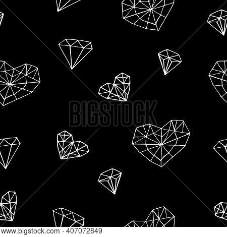 Heart Crystal Vector Photo Free Trial Bigstock