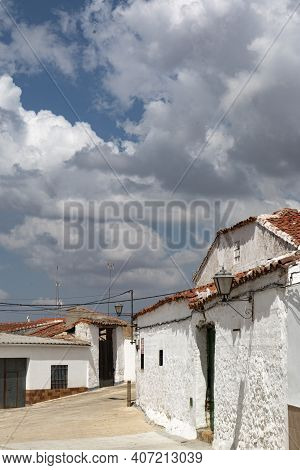 Skies In The Towns And Fields Of Andalusia In Spain