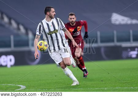 Torino, 06th February 2021. Leonardo Bonucci Of Juventus Fc  During The Serie A Match Between Juvent