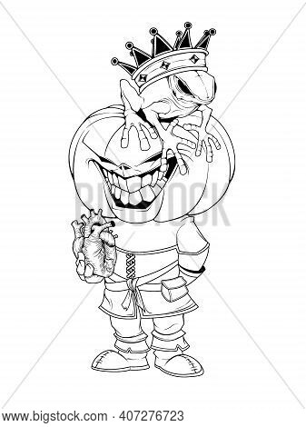 The poison of the heart of the pumpkin king attacked the soul