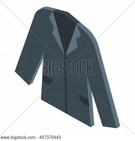 School Uniform Blazer Icon. Isometric Of School Uniform Blazer Vector Icon For Web Design Isolated O