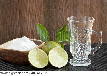 Baking Soda - Sodium Bicarbonate, Hot Water And Lemon.