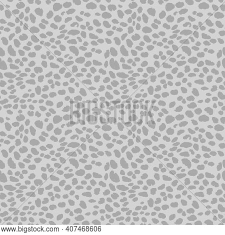 Abstract Modern Leopard Seamless Pattern. Animals Trendy Background. Grey Decorative Vector Stock Il