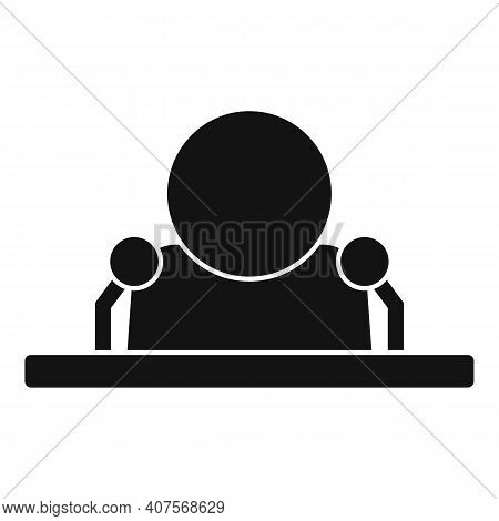 Speaker Advertising Icon. Simple Illustration Of Speaker Advertising Vector Icon For Web Design Isol