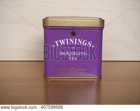 London - Circa February 2021: Twinings Box Of Loose Tea
