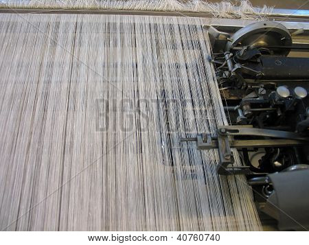 Alle Strings attached Textile abstrakt