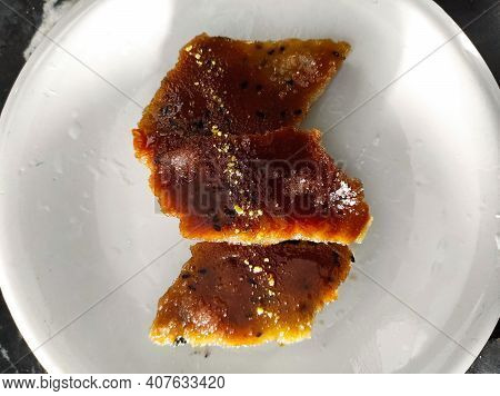 Healthy Dessert With Natural Harbs Cicada Food And Healthy