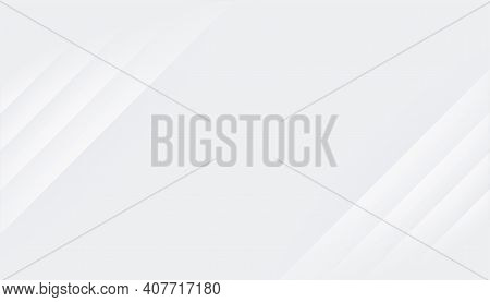 Abstract Shiny Lines White And Gray Background