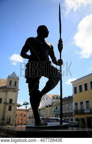 Zombie Statue Of Palmares