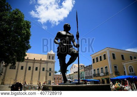 Zombie Statue Of Palmares