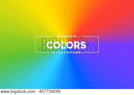 Colorful Conical Color Shades Vibrant Background Design