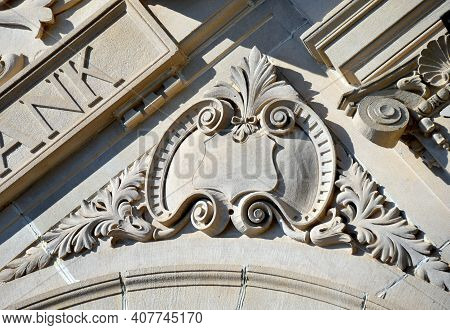 Beaux Arts Style Architecture On Ruston State Bank