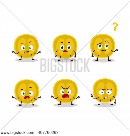 Cartoon Character Of Slice Of Nance With What Expression