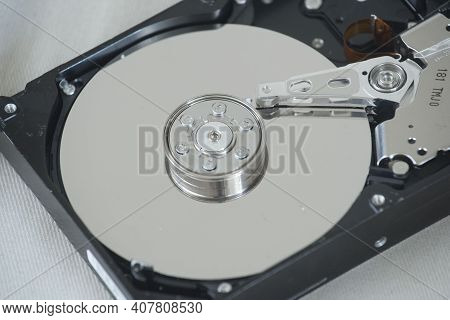 Hard Disk Drive, A Electro Mechanical Data Storage Medium For Computers