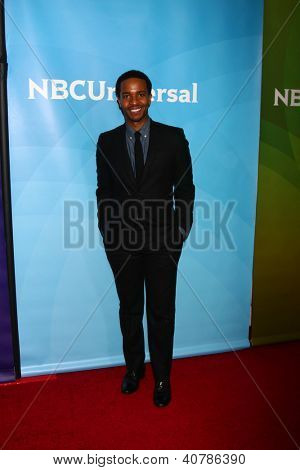 LOS ANGELES - JAN-6: Andra Holland besucht der NBCUniversal 2013 TCA Press Tour 