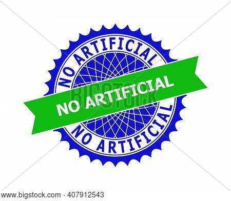 Vector No Artificial Bicolor Template For Imprints With Clean Surface. Flat Clean Seal Template With